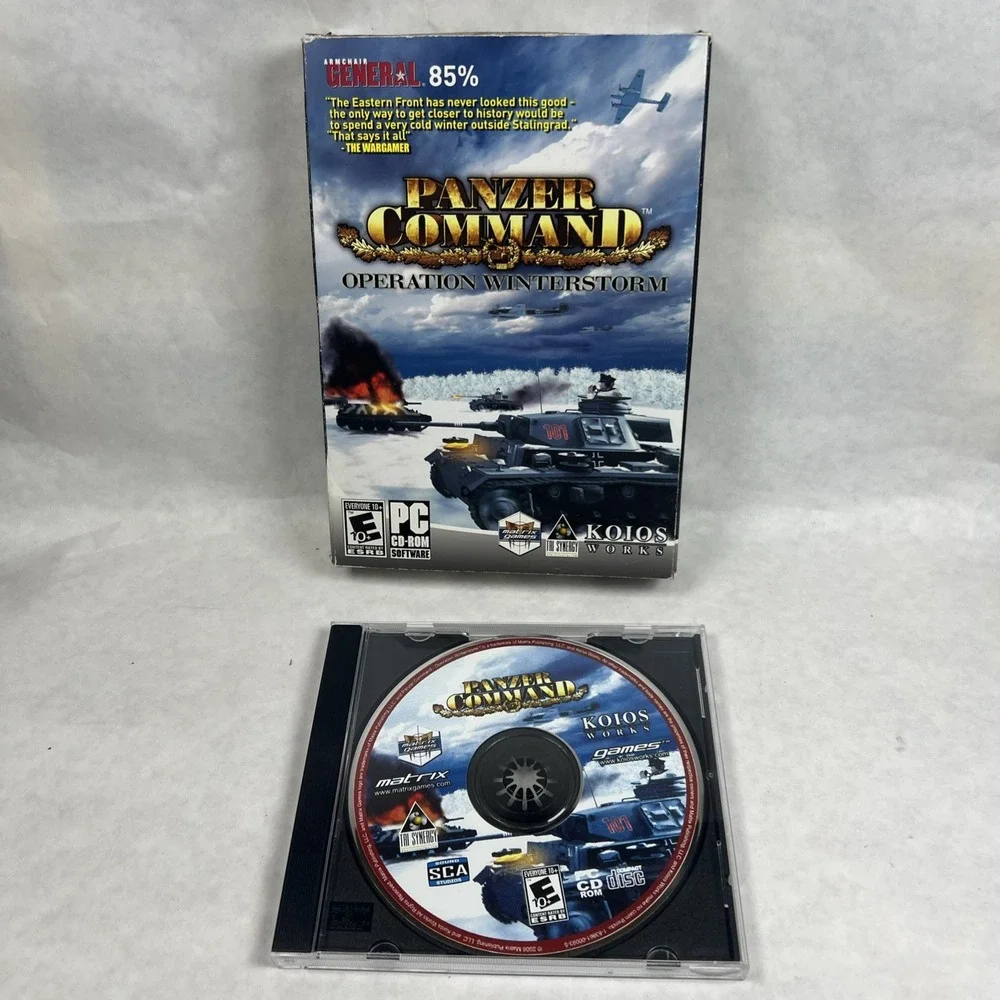 Panzer Command: Operation‎ Winterstorm (PC, 2007) WW II Simulator Matrix Games